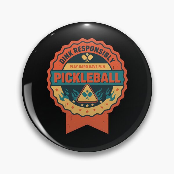 Item preview, Pickleball Dink Responsibly Play Hard Have Fun designed and sold by LuminOrb.