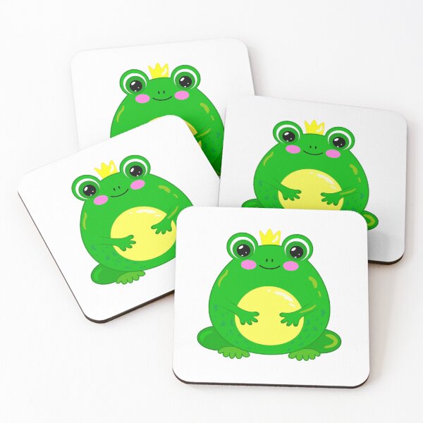 Item preview, Cute cartoon vector green frog with crown designed and sold by OlhaBondarenko.