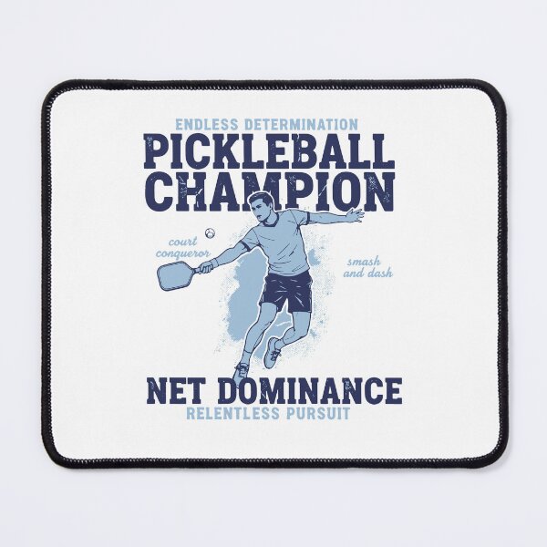 Item preview, Pickleball Champion Net Dominance Relentless designed and sold by LuminOrb.
