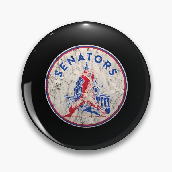 Artikelvorschau, Washington Senators Baseball-Logo (Distressed Version) entworfen und verkauft von Dolphinstyle.