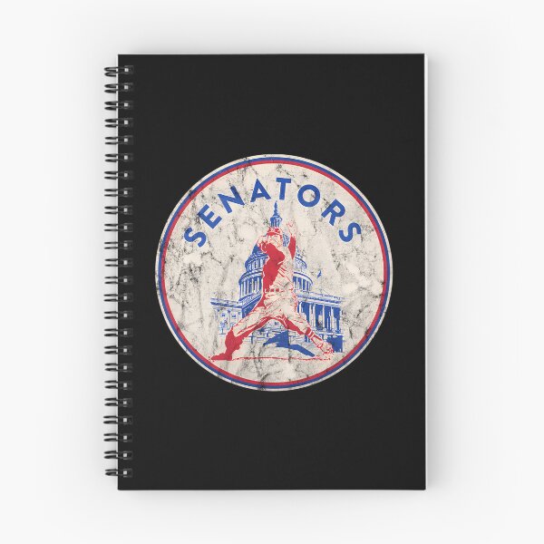 Artikelvorschau, Washington Senators Baseball-Logo (Distressed Version) entworfen und verkauft von Dolphinstyle.