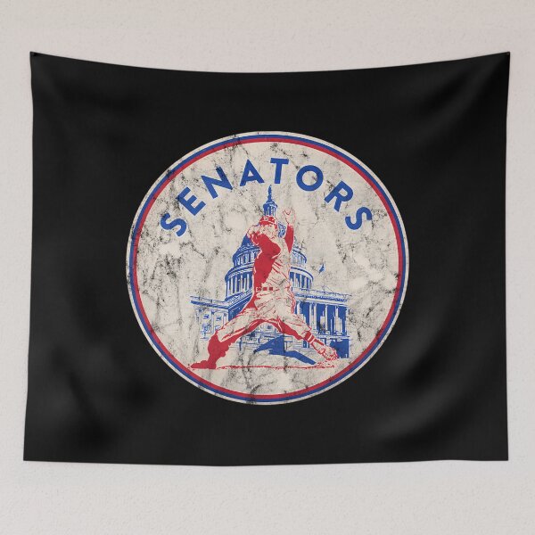 Item preview, Washington Senators Baseball Logo Distressed Version designed and sold by Dolphinstyle.