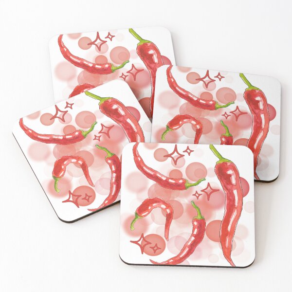 Item preview, Chili Peppers - Yummy Illustration designed and sold by iamKRUK.
