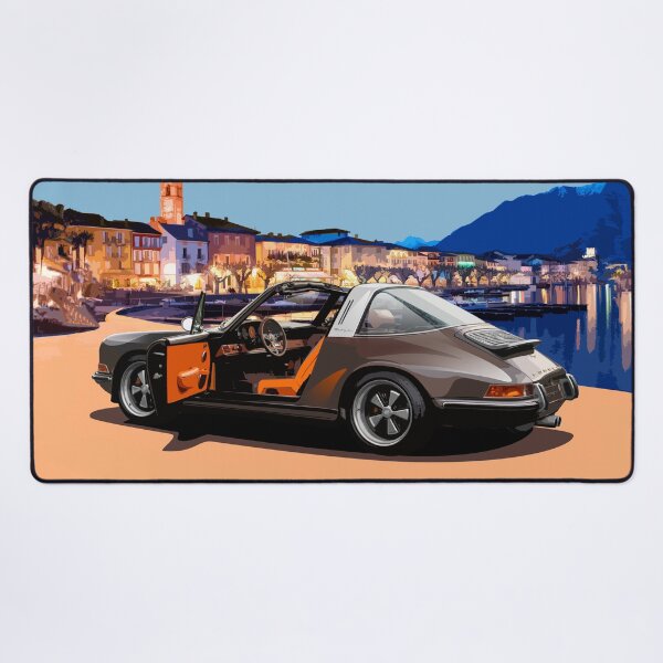 Item preview, Exclusive vintage Porsche Targa design – for car enthusiasts and families designed and sold by OUTLAWND.