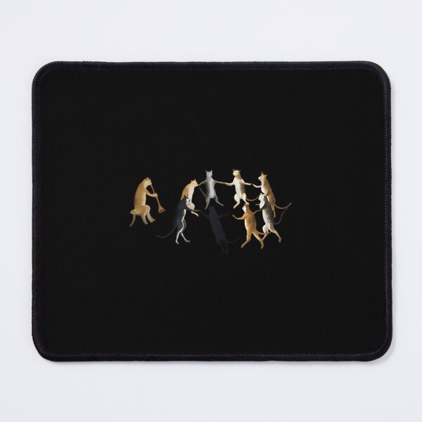 Item preview, Weird Medieval Cat Circle Dance Marginalia designed and sold by prdcycqi97.
