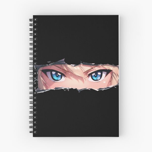 Item preview, Katyusha Girls Und Panzer Blue Eyes Tsundere Peeker Torn Paper Close Up designed and sold by PMartistStudio.