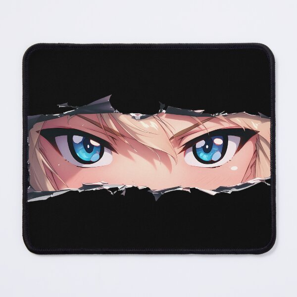 Item preview, Katyusha Girls Und Panzer Blue Eyes Tsundere Peeker Torn Paper Close Up designed and sold by PMartistStudio.