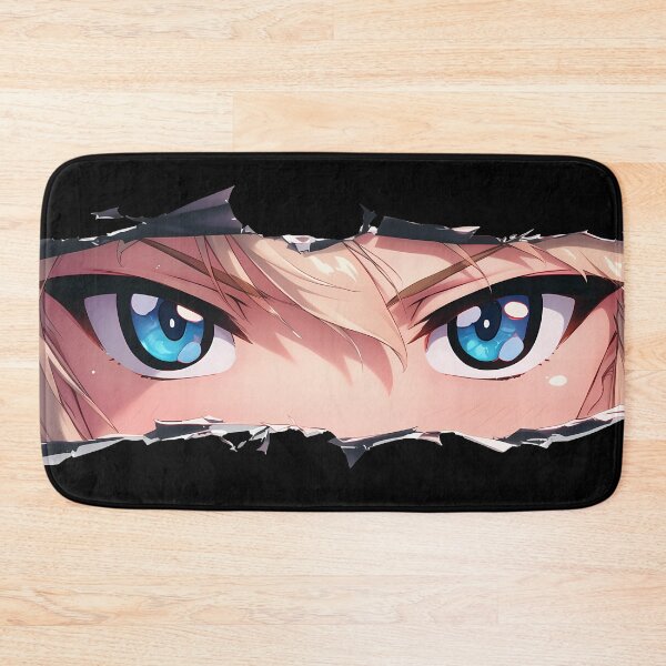 Item preview, Katyusha Girls Und Panzer Blue Eyes Tsundere Peeker Torn Paper Close Up designed and sold by PMartistStudio.