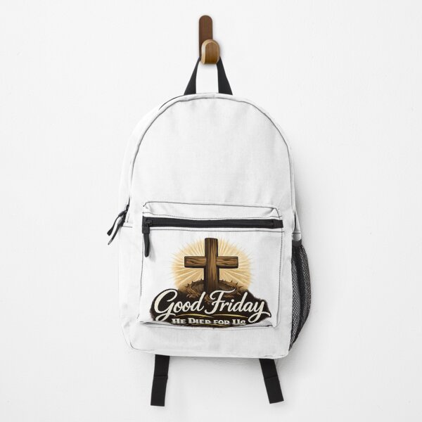 Item preview, Good Friday He Died For Us Easter Jesus Christ  designed and sold by Thread&Fable.