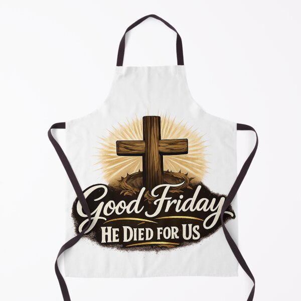 Item preview, Good Friday He Died For Us Easter Jesus Christ designed and sold by Thread&Fable.