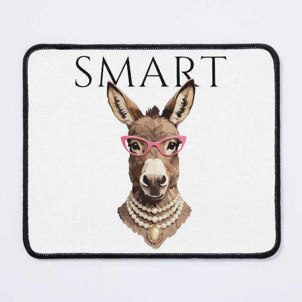 Item preview, Smart Ass Donkey Funny Cute Girly Sassy Women Trendy Design designed and sold by kiralynstration.