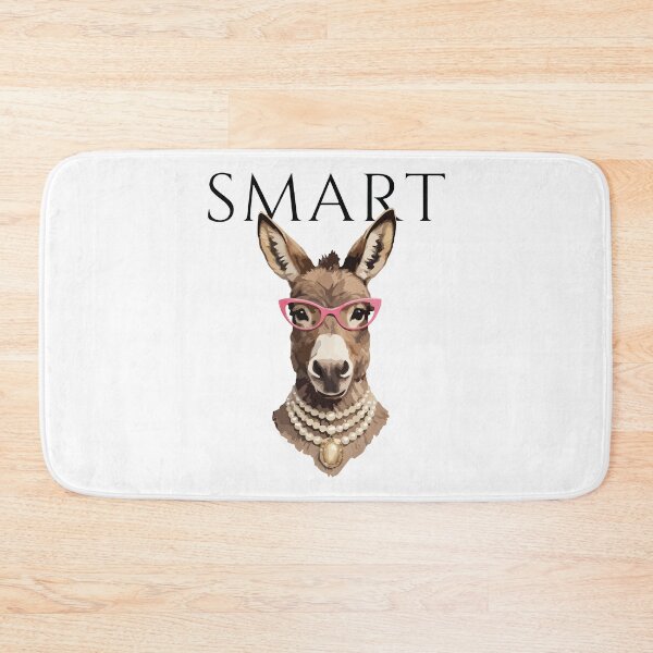 Item preview, Smart Ass Donkey Funny Cute Girly Sassy Women Trendy Design designed and sold by kiralynstration.