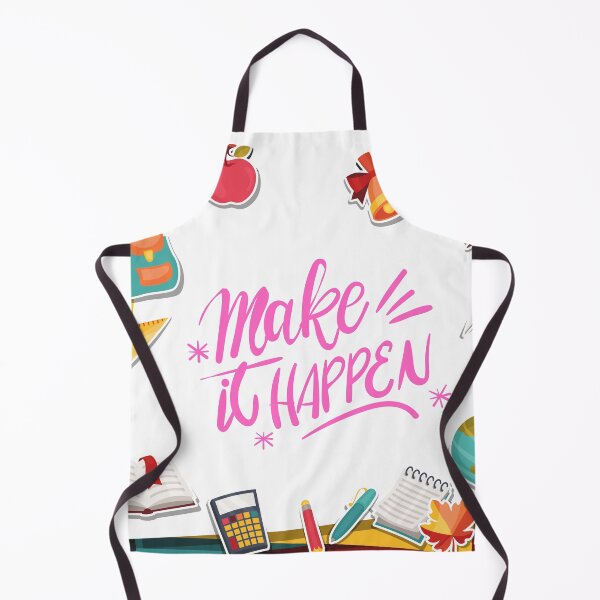 Item preview, Make It Happen Motivational School Sticker designed and sold by Panda-creates.