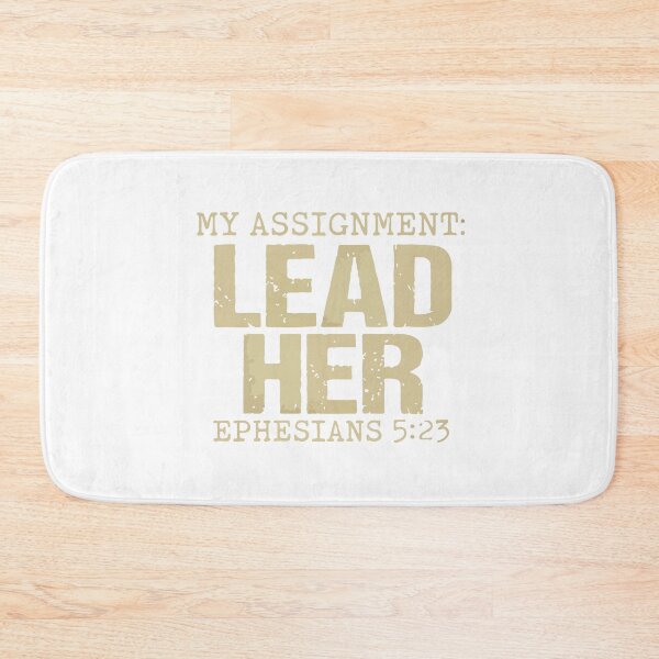 Item preview, My Assignment Lead Her Ephesians 5 23 Christian Husband Faith Design designed and sold by kiralynstration.