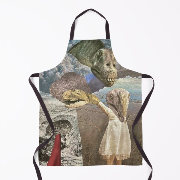 Item preview, Fragments of the Soul Girl and Dinosaurs collage art designed and sold by Jonnekesart.