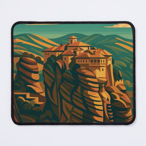 Item preview, Greece - Meteora Monasteries designed and sold by darekkocurek.