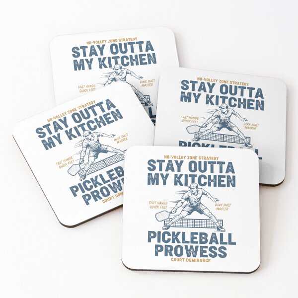 Item preview, Pickleball Stay Outta My Kitchen Player Love designed and sold by LuminOrb.