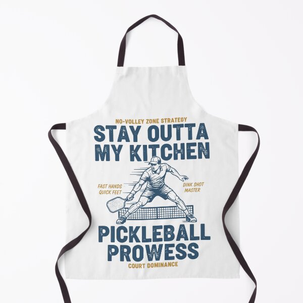 Item preview, Pickleball Stay Outta My Kitchen Player Love designed and sold by LuminOrb.