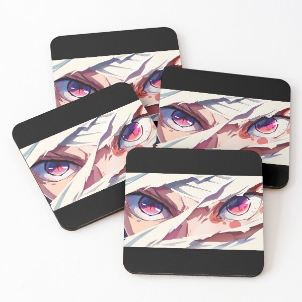 Item preview, Tengen Uzui Kimetsu No Yaiba Flashy Eyes Torn Paper Peek designed and sold by PMartistStudio.