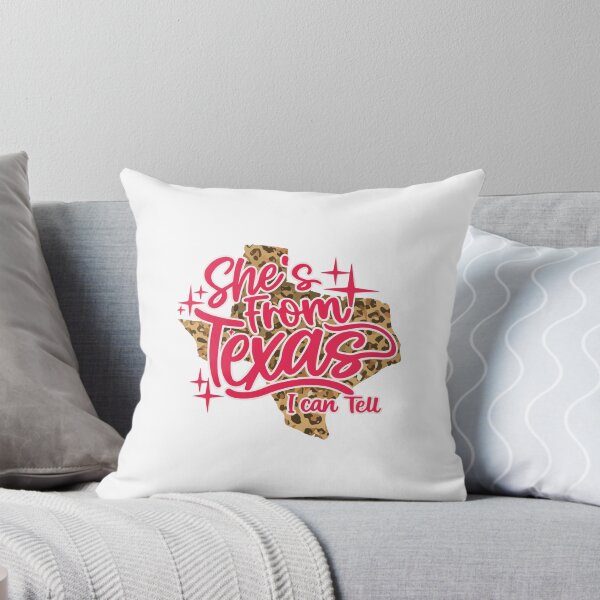 Item preview, Shes From Texas I Can Tell Leopard Texas Girl Retro Southern Design designed and sold by kiralynstration.