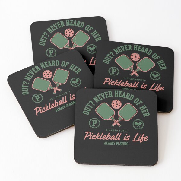 Artikelvorschau, Pickleball Is Life Out Never Heard Of Her Funny entworfen und verkauft von LuminOrb.