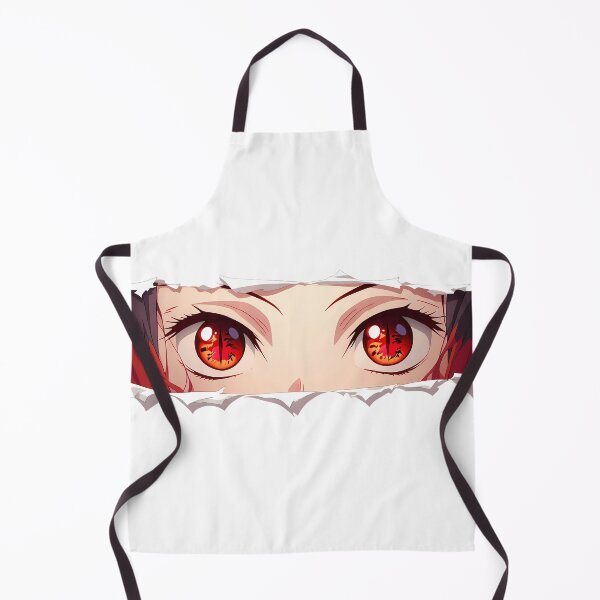 Item preview, Akaza Kimetsu No Yaiba Striking Eyes Torn Paper Peek designed and sold by PMartistStudio.