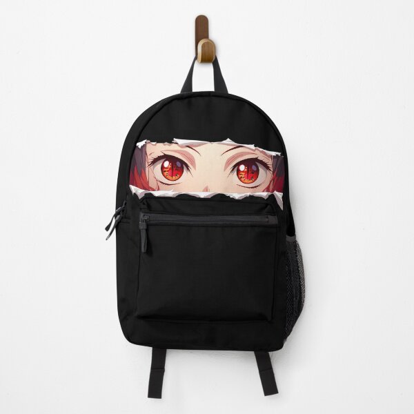 Item preview, Akaza Kimetsu No Yaiba Striking Eyes Torn Paper Peek designed and sold by PMartistStudio.