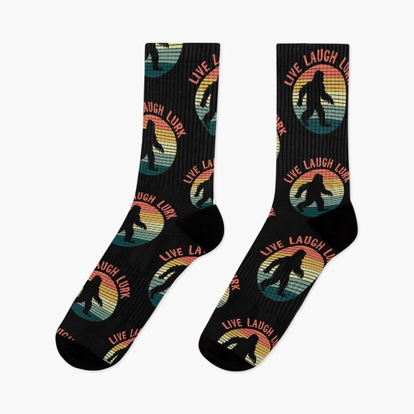 Item preview, Live Laugh Lurk Funny Bigfoot Cryptid Graphic designed and sold by prdcycqi97.