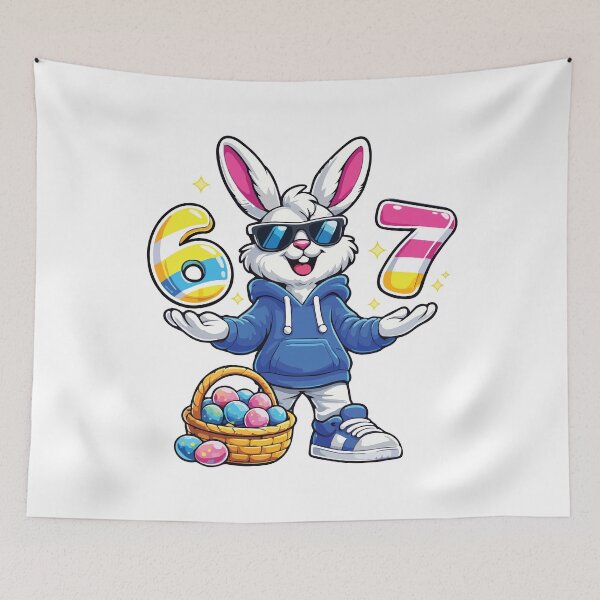 Item preview, 6 7 Easter Bunny Kids Basket Stuffer Boys Age 6 7 Cute Design designed and sold by kiralynstration.
