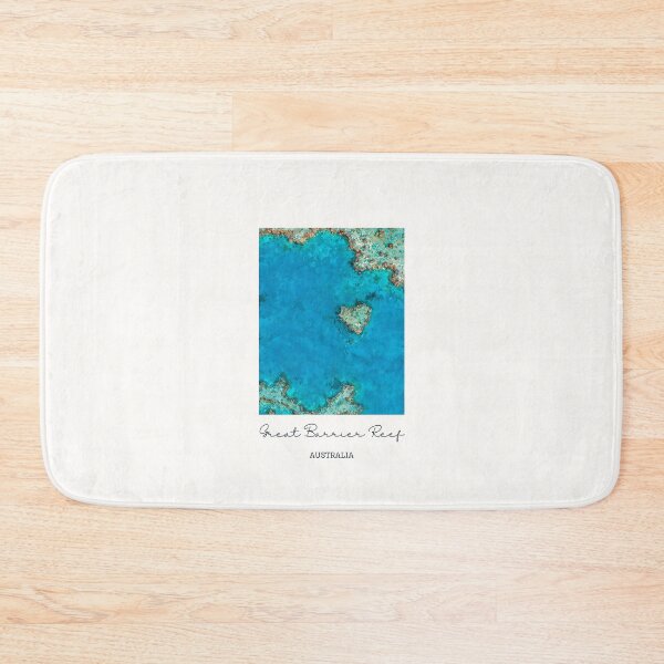 Item preview, Great Barrier Reef Heart Reef - Vintage Souvenir designed and sold by twentytwo ART souvenir designs.