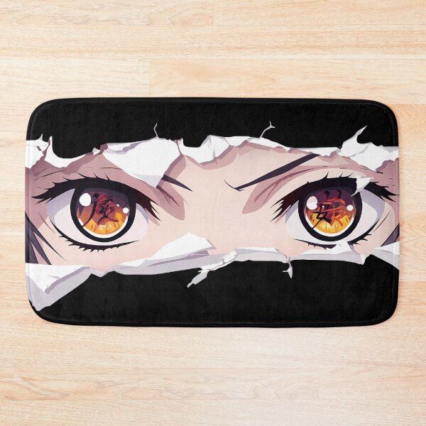 Item preview, Daki Kimetsu No Yaiba Glam Eyes Torn Paper Peek designed and sold by PMartistStudio.