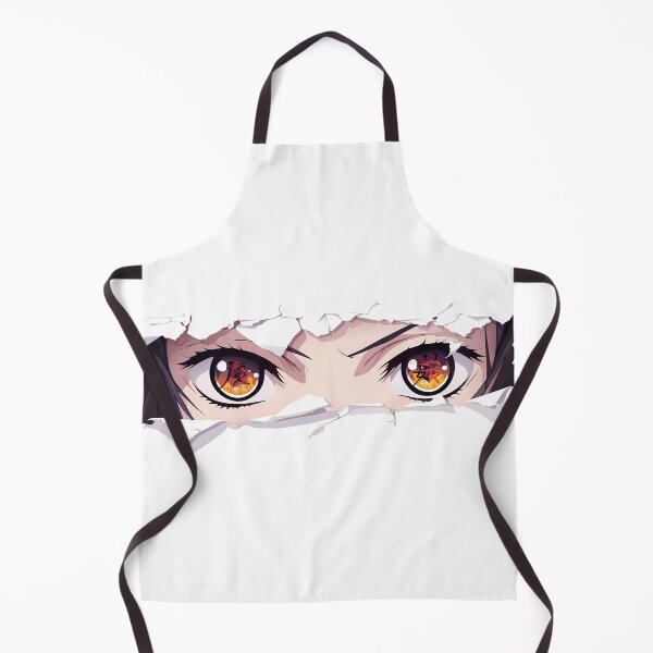 Item preview, Daki Kimetsu No Yaiba Glam Eyes Torn Paper Peek designed and sold by PMartistStudio.