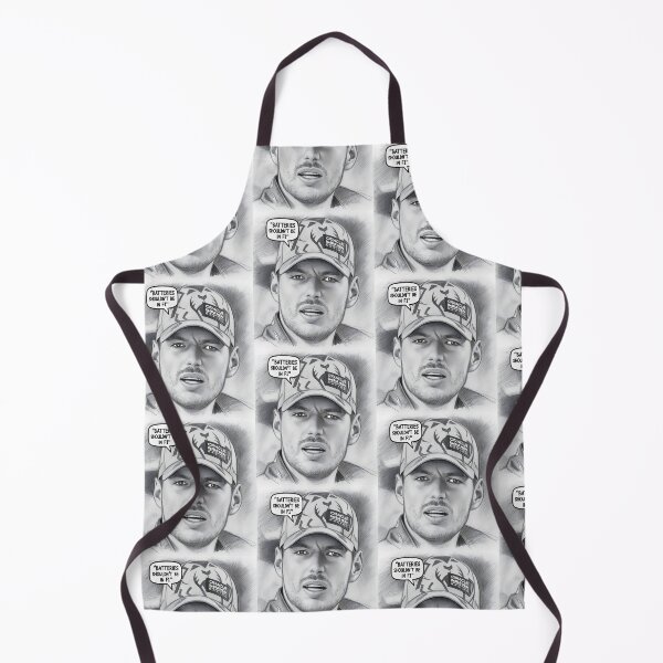 Item preview, Batteries Shouldn't be in F1, Max Verstappen  designed and sold by Huskyyy Designs.
