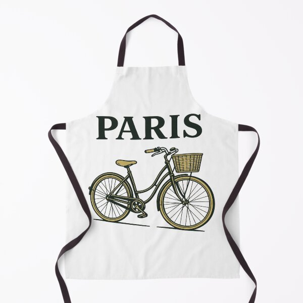 Item preview, Classic Paris Bicycle – Simple French Travel Illustration designed and sold by myforestfog.