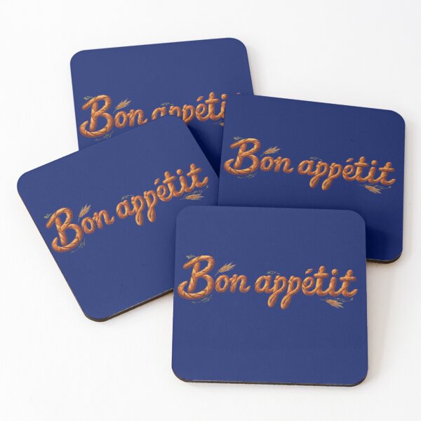 Item preview, French expression "Bon appétit" written in the shape of French baguettes! designed and sold by Alan-David.