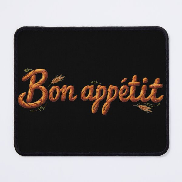 Item preview, French expression "Bon appétit" written in the shape of French baguettes! designed and sold by Alan-David.
