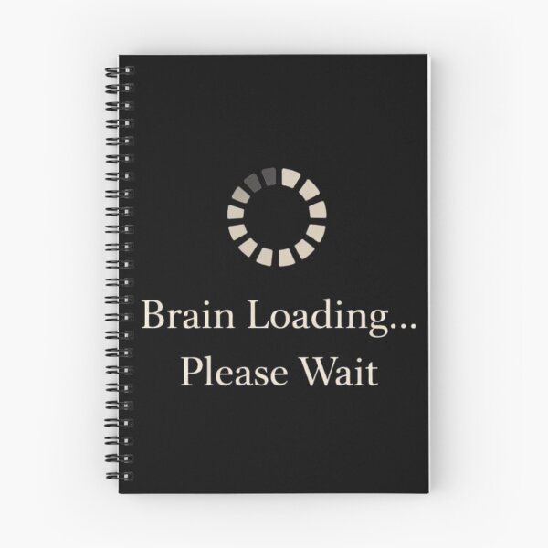 Item preview, Brain Loading Please Wait Funny Minimal Design designed and sold by Tropivaro.
