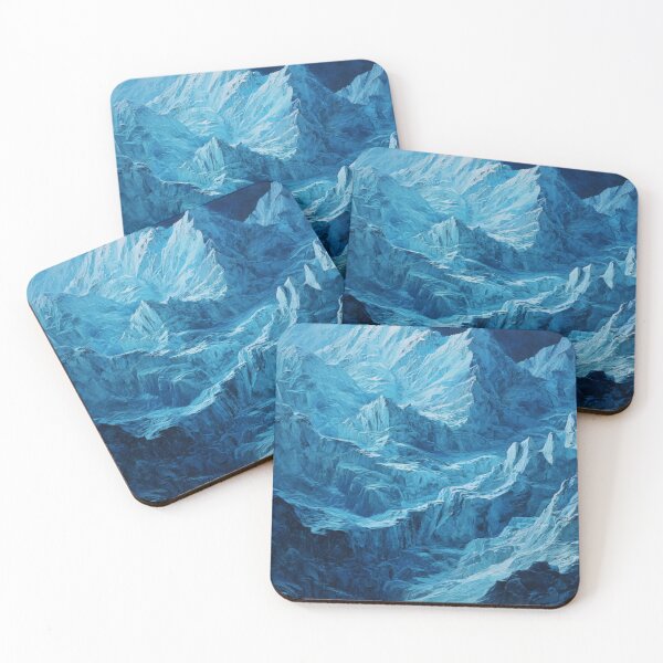 Item preview, Winter Mountains designed and sold by NicolasGlowArt.