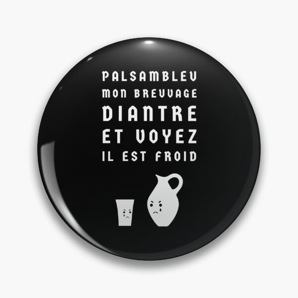 Item preview, Palsambleu Funny French Vintage Quote designed and sold by prdcycqi97.