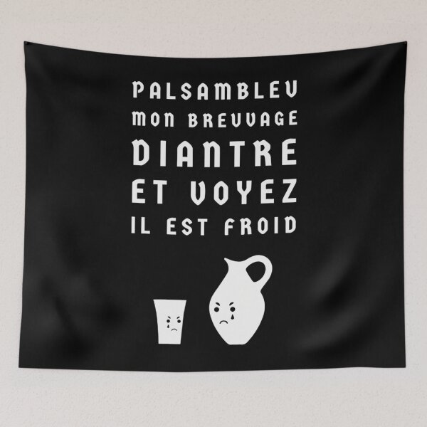 Item preview, Palsambleu Funny French Vintage Quote designed and sold by prdcycqi97.