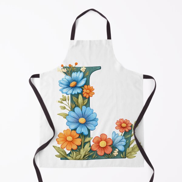 Item preview, Floral Letter L - Vibrant Botanical Alphabet Art Print designed and sold by DesignArtist.ia.