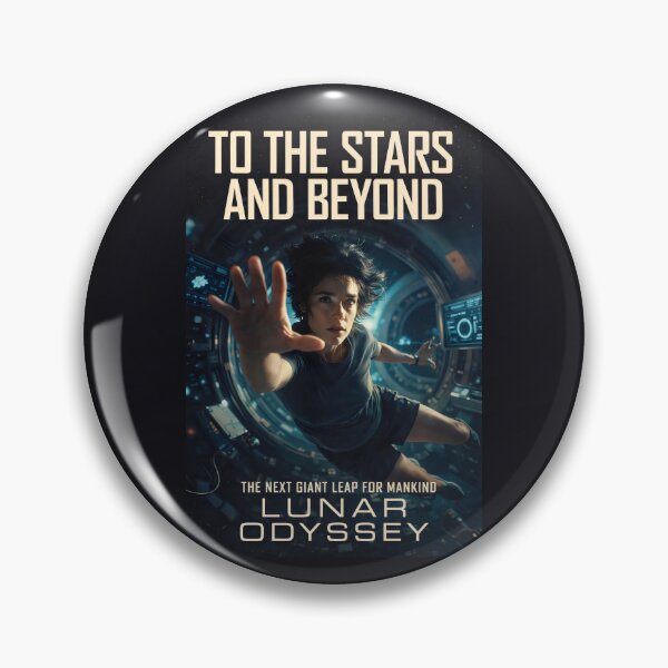 Item preview, Lunar Odyssey Space Exploration Retro Futurism designed and sold by SplashTastic.