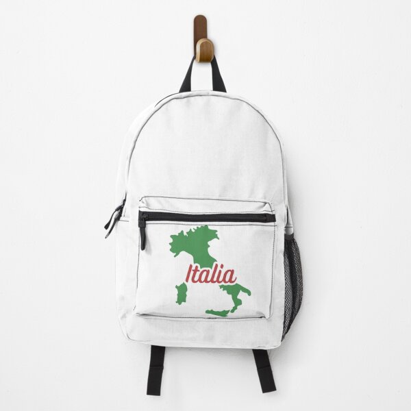 Item preview, Italia Map – Green Boot Shape with Red Italia Text designed and sold by EmeraldeaArt.