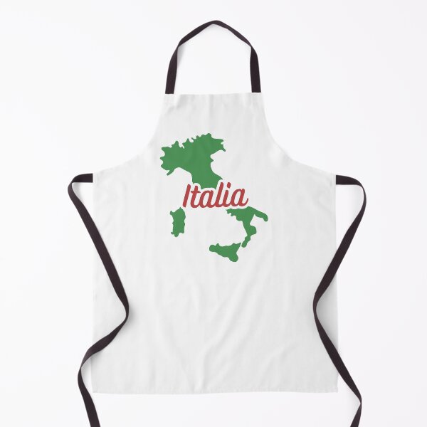 Item preview, Italia Map – Green Boot Shape with Red Italia Text designed and sold by EmeraldeaArt.