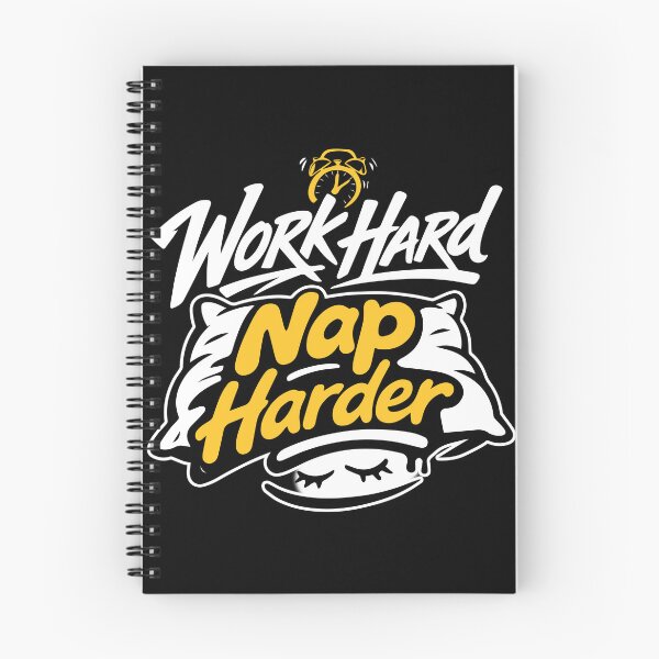 Item preview, Work Hard Nap Harder designed and sold by ElevatedGrear.