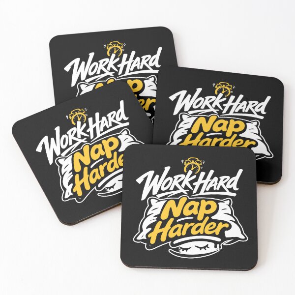Item preview, Work Hard Nap Harder designed and sold by ElevatedGrear.