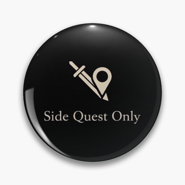 Item preview, Side Quest Only Funny Gamer Minimal Design designed and sold by Tropivaro.