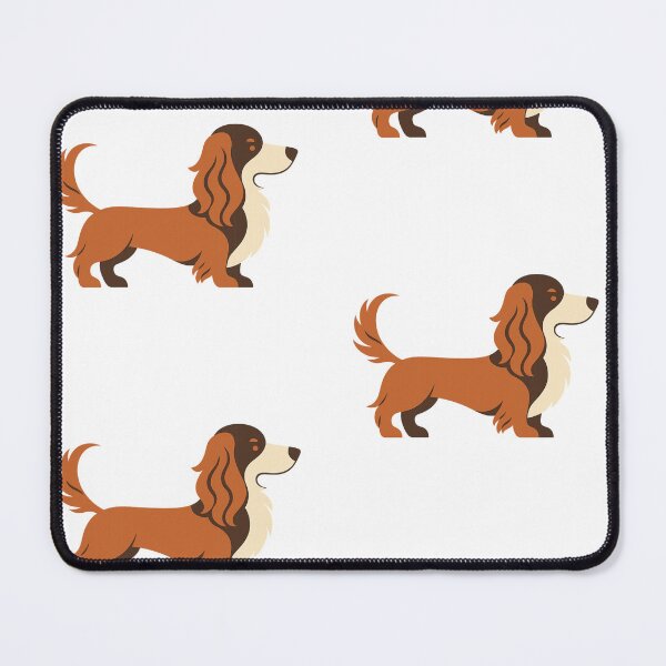 Item preview, Long-Haired Dachshund Elegant Silhouette designed and sold by tineldesign.
