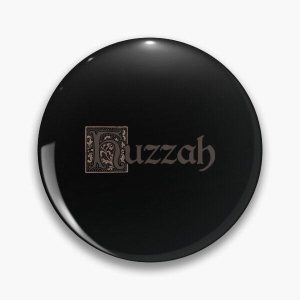 Item preview, Huzzah Funny Medieval Typography Aesthetic designed and sold by prdcycqi97.