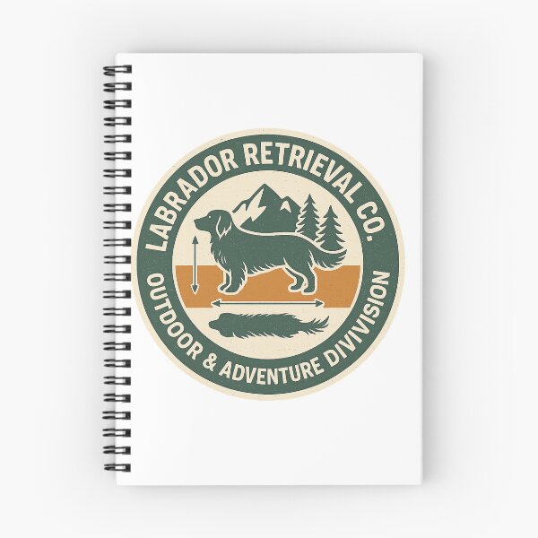 Item preview, Vintage Labrador Retrieval Co. Outdoor Adventure Badge designed and sold by tineldesign.